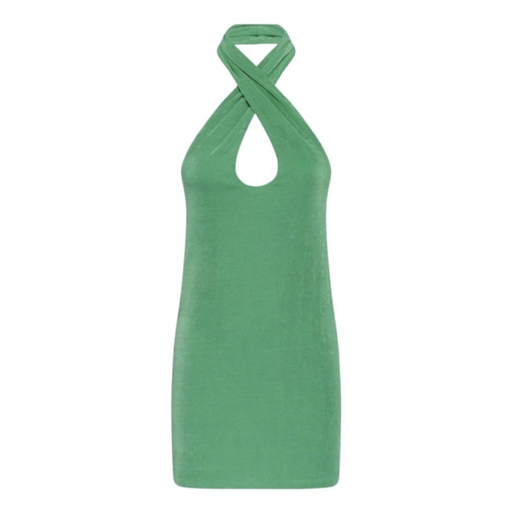 With Jean Lena Dress in Green